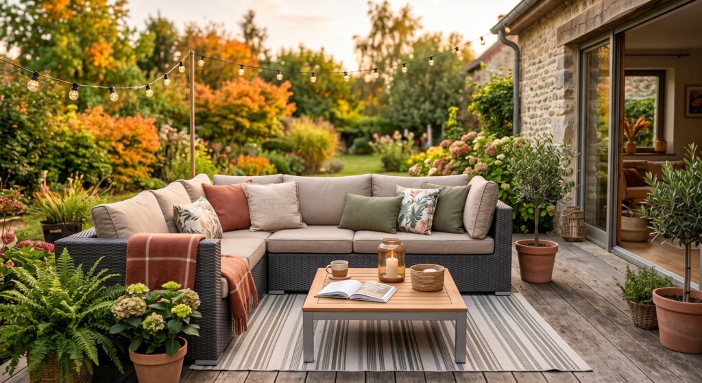 Salon de jardin : comment aménager un espace cocooning pour prolonger la belle saison ?